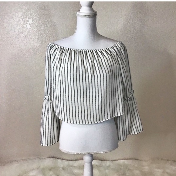 Altar'd State Tops - Altar'd State Off Shoulder Crop Top